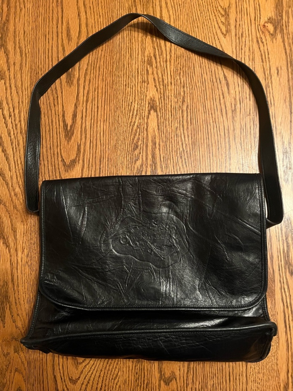 Leather Vintage Carlos Falchi Shoulder Bag